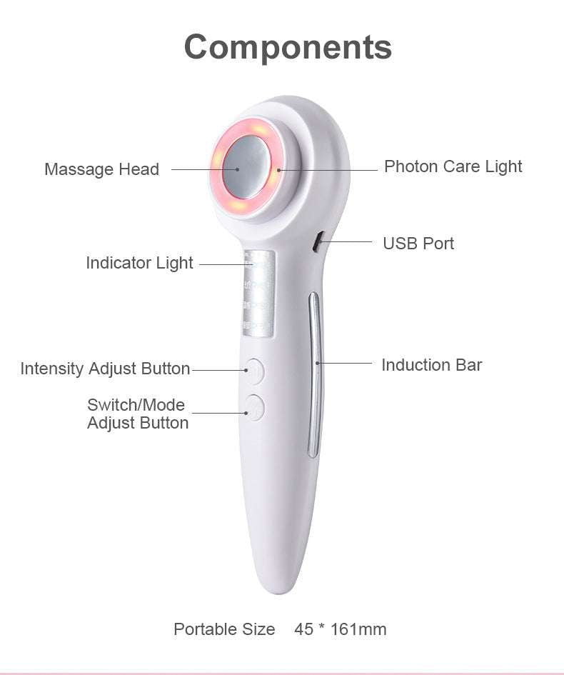 Deep Cleansing Massager, Home Facial Rejuvenator, Skin Tightening Tool - available at Sparq Mart