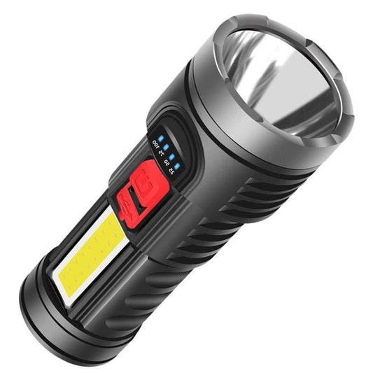 rechargeable flashlight power display - available at Sparq Mart