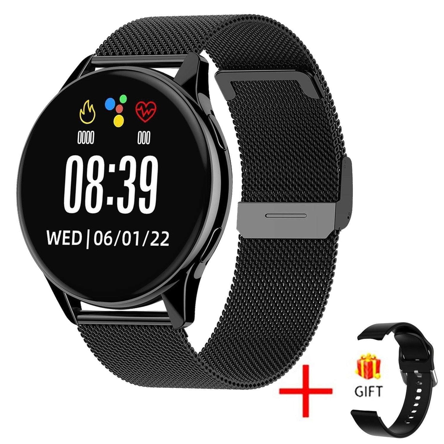 Bluetooth Calling Watch, Round Dial Smartwatch, Smartwatch Fitness Tracker - available at Sparq Mart