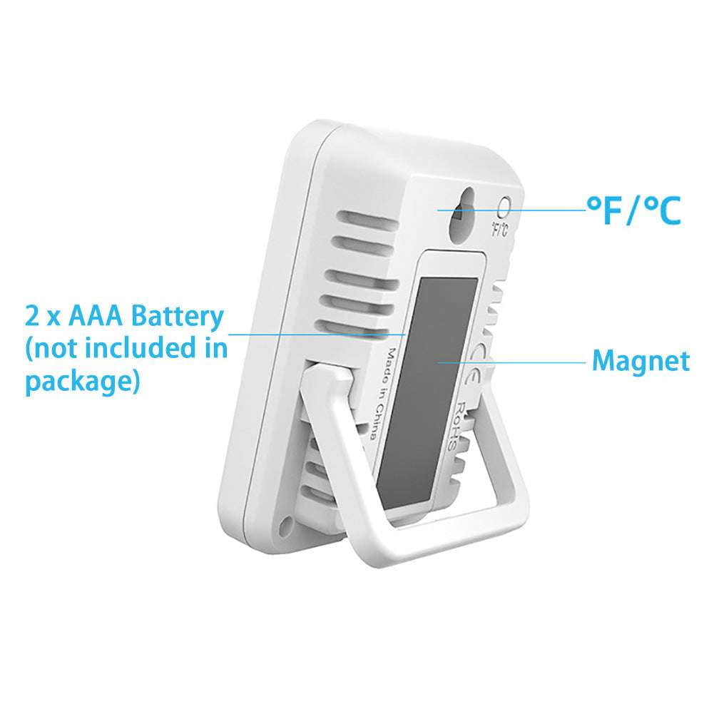 Digital Thermometer Display, Indoor Temperature Monitor, Precision Climate Sensor - available at Sparq Mart