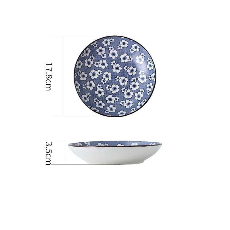 Ceramic Fruit Bowls, Home Salad Ceramics, Japanese Salad Set - available at Sparq Mart