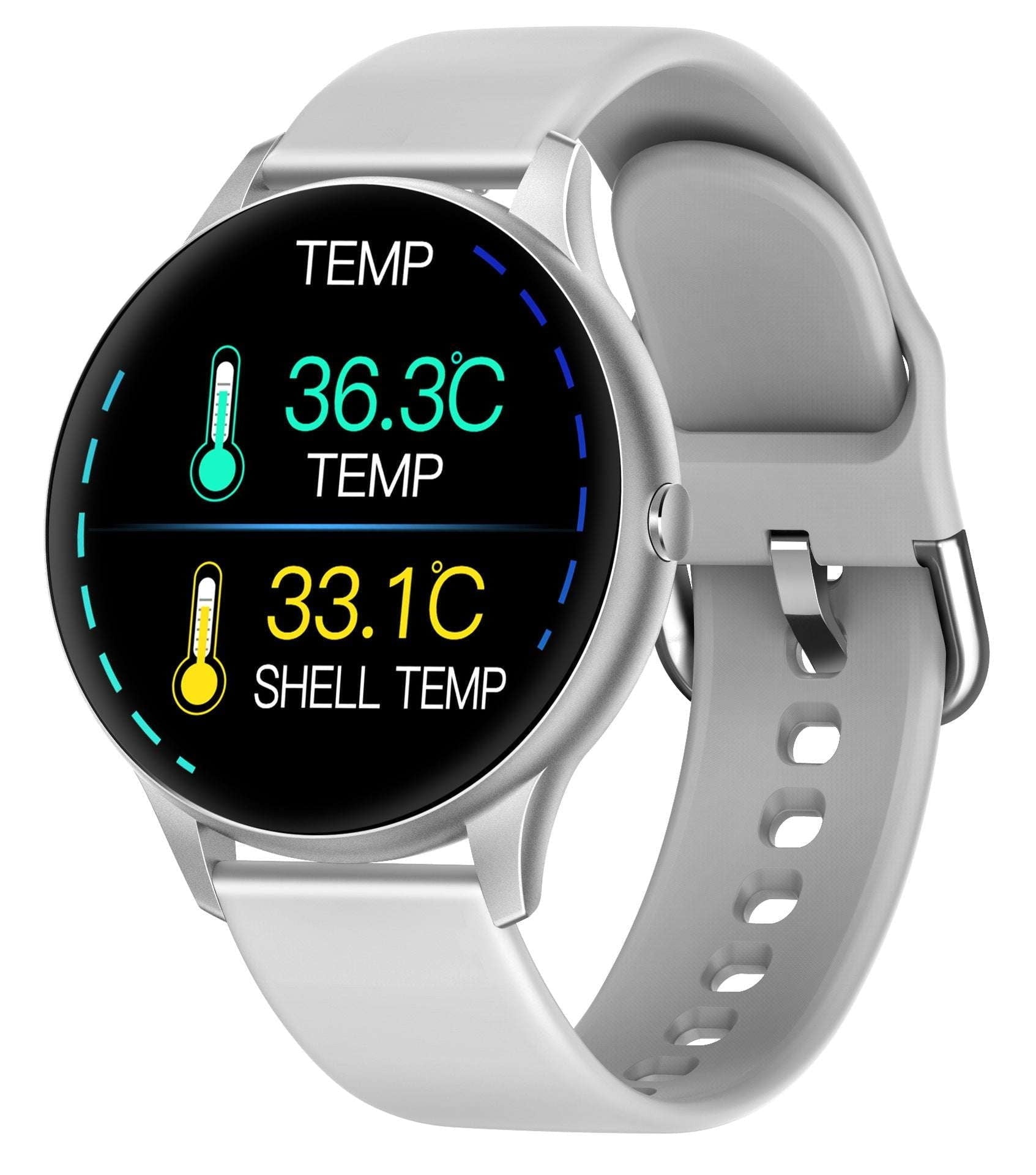 Body Temperature Bracelet, Health Monitoring Wristband, Spo2 Smart Band - available at Sparq Mart