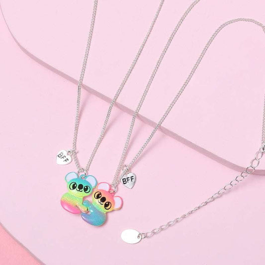 Kids Necklace Set, Magnet Pendant Jewelry, Spray Paint Necklace - available at Sparq Mart
