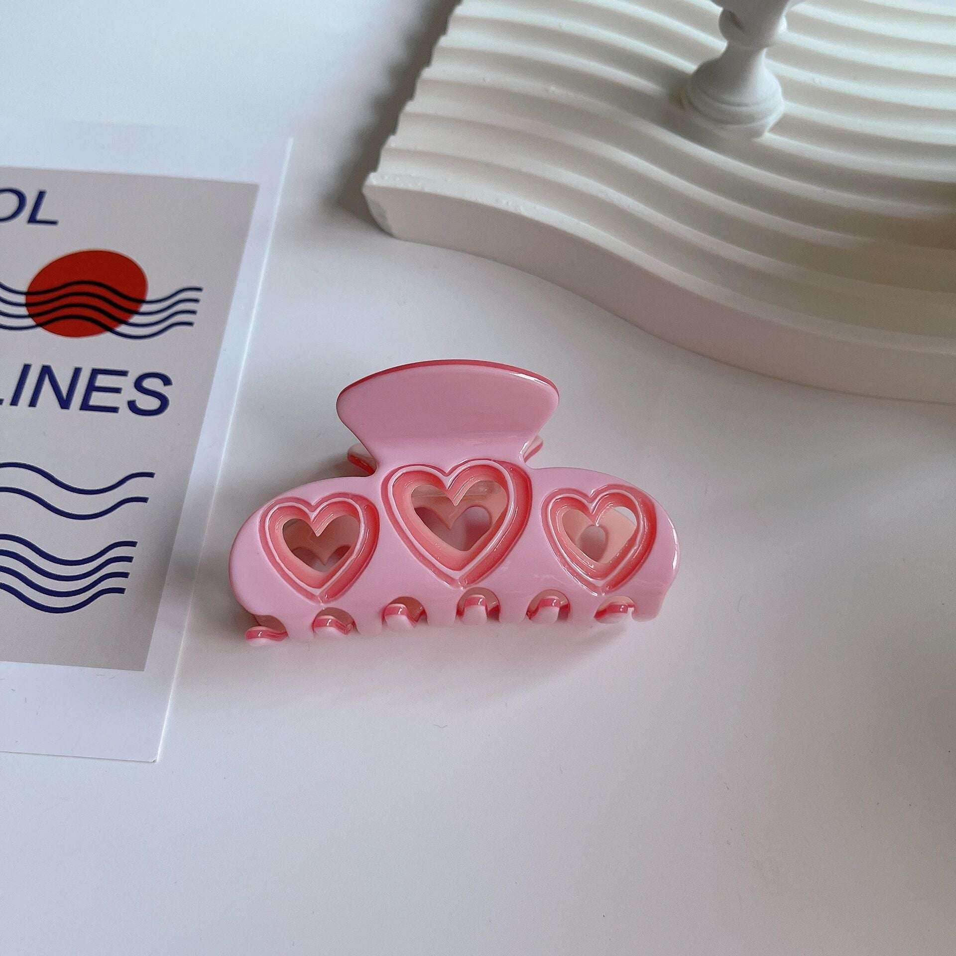 Acrylic Hair Claw, Cute Hair Accessories, Lavender Hair Grip - available at Sparq Mart