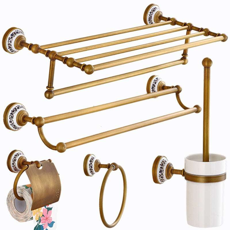 Antique Bath Accessories, Copper Towel Rack Set, European Style Towel - available at Sparq Mart