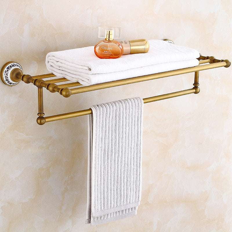 Antique Bath Accessories, Copper Towel Rack Set, European Style Towel - available at Sparq Mart