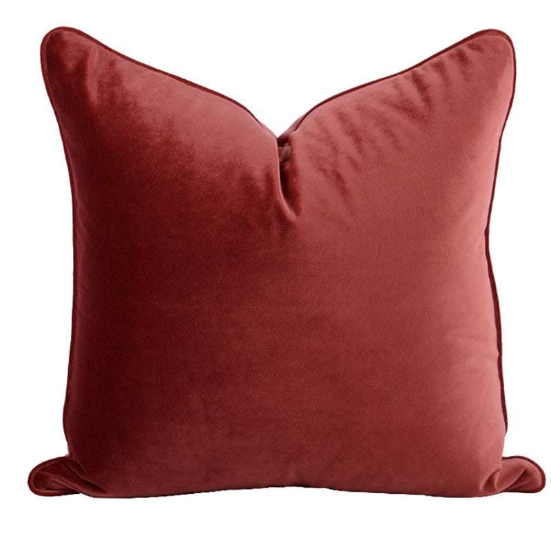 High-quality Velvet Throw Pillows, Modern Velvet Pillows, Simple Velvet Cushions - available at Sparq Mart