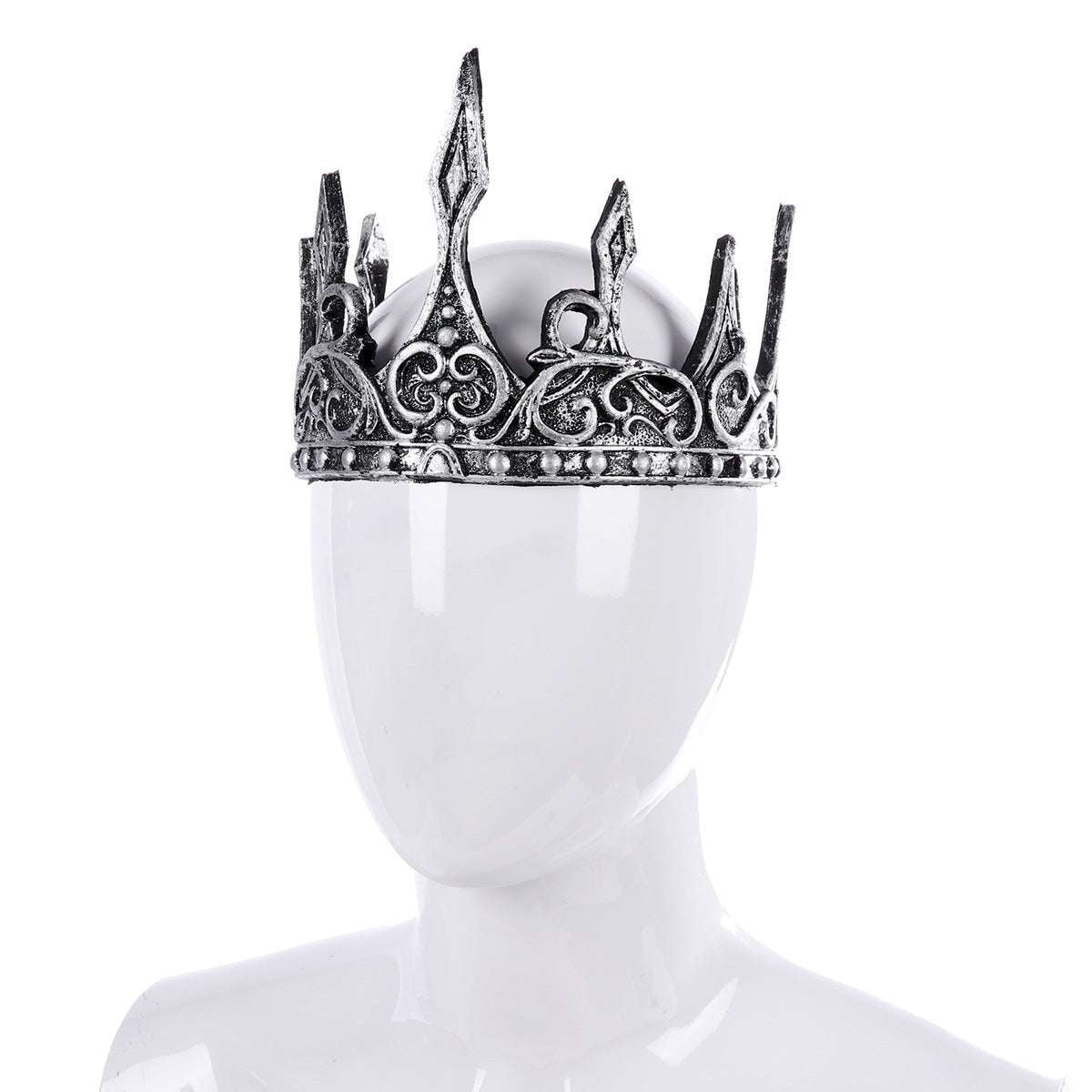 luxury king crown, stage crown props, theatrical headdress accessories - available at Sparq Mart