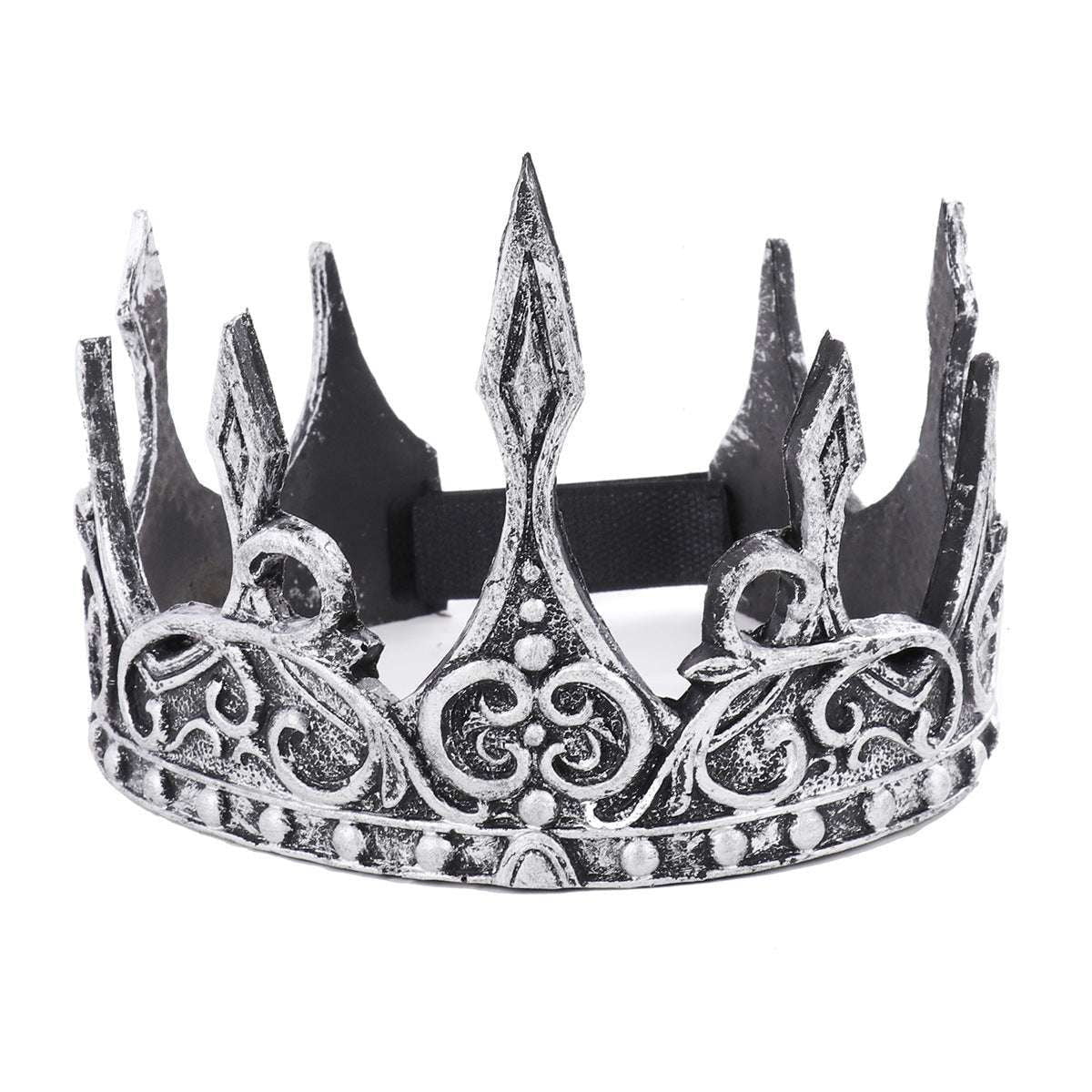 luxury king crown, stage crown props, theatrical headdress accessories - available at Sparq Mart