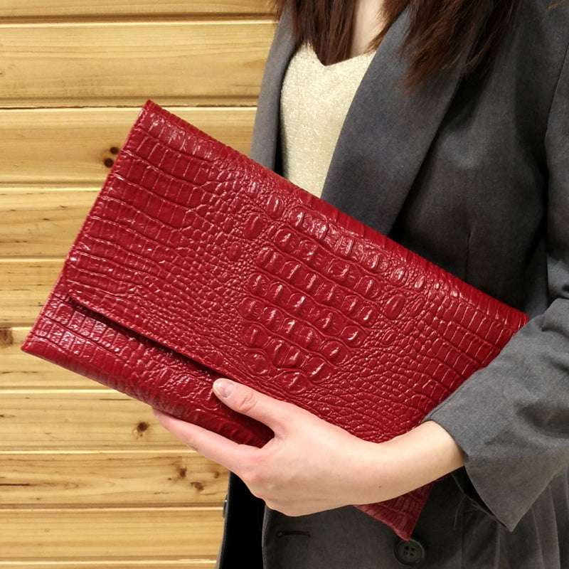 Designer Women's Clutch Purse, Leather Clutch Evening Bag, Premium Leather Clutch Bag - available at Sparq Mart