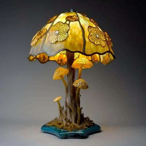 Colorful Mushroom Decorations, LED Mushroom Lamp, Magic Mushroom Lamp - available at Sparq Mart