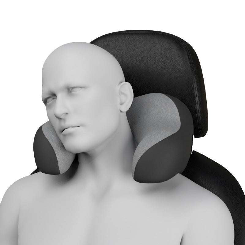 car neck support, ergonomic travel pillow, memory foam pillow - available at Sparq Mart