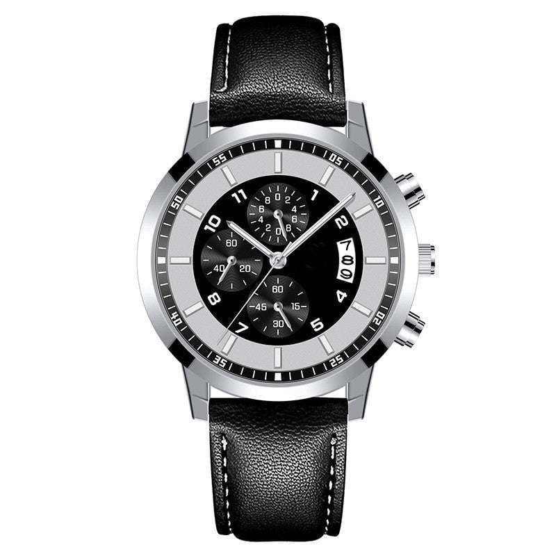 Alloy Quartz Timepiece, Business Quartz Watch, Luminous Calendar Watch - available at Sparq Mart