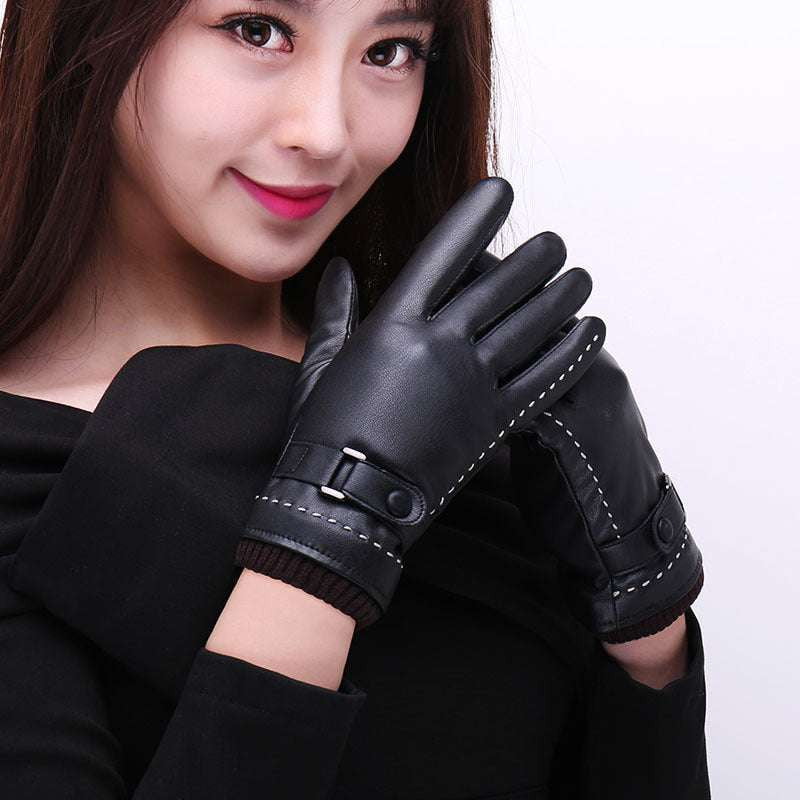 Men's Winter Gloves, Velvet Lined Gloves, Women's Insulated Gloves - available at Sparq Mart