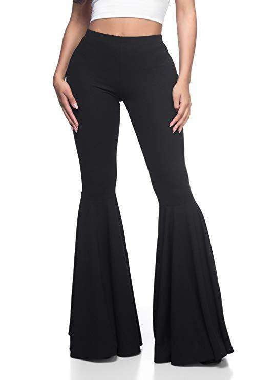 Casual Flared Pants, Fashion Pleated Trousers, High Waist Mermaid - available at Sparq Mart