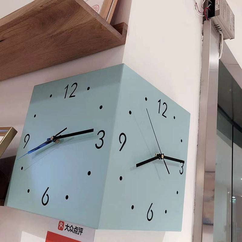 Decorative Wall Clock, Iron Digital Clock, LED Hollow Clock - available at Sparq Mart