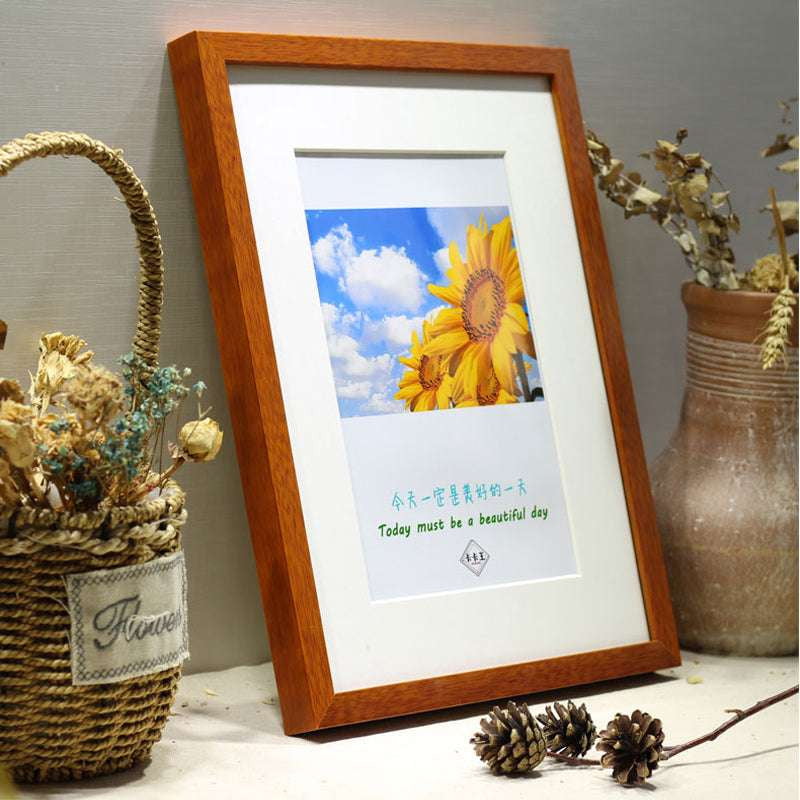 Living Room Decor, Modern Poster Frame, Solid Wood Frame - available at Sparq Mart