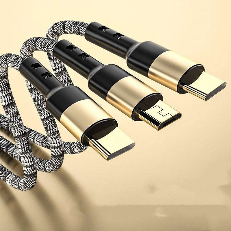 Durable Charge Cable, Multi-Device Charging Cable, Super Fast Charge - available at Sparq Mart