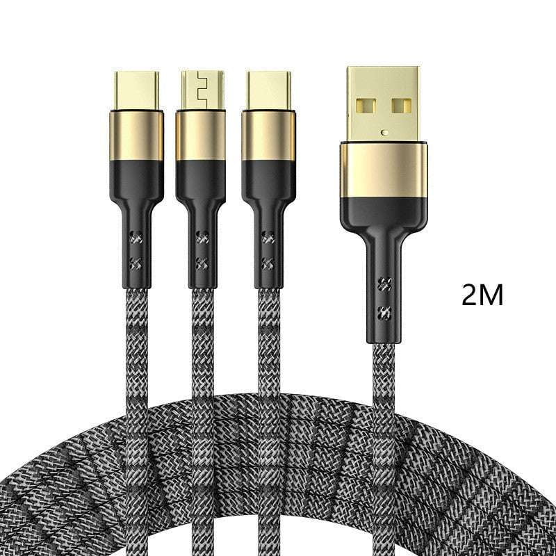 Durable Charge Cable, Multi-Device Charging Cable, Super Fast Charge - available at Sparq Mart