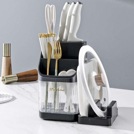 chopsticks holder rack, kitchen shelf organizer, multi-purpose utensil storage - available at Sparq Mart