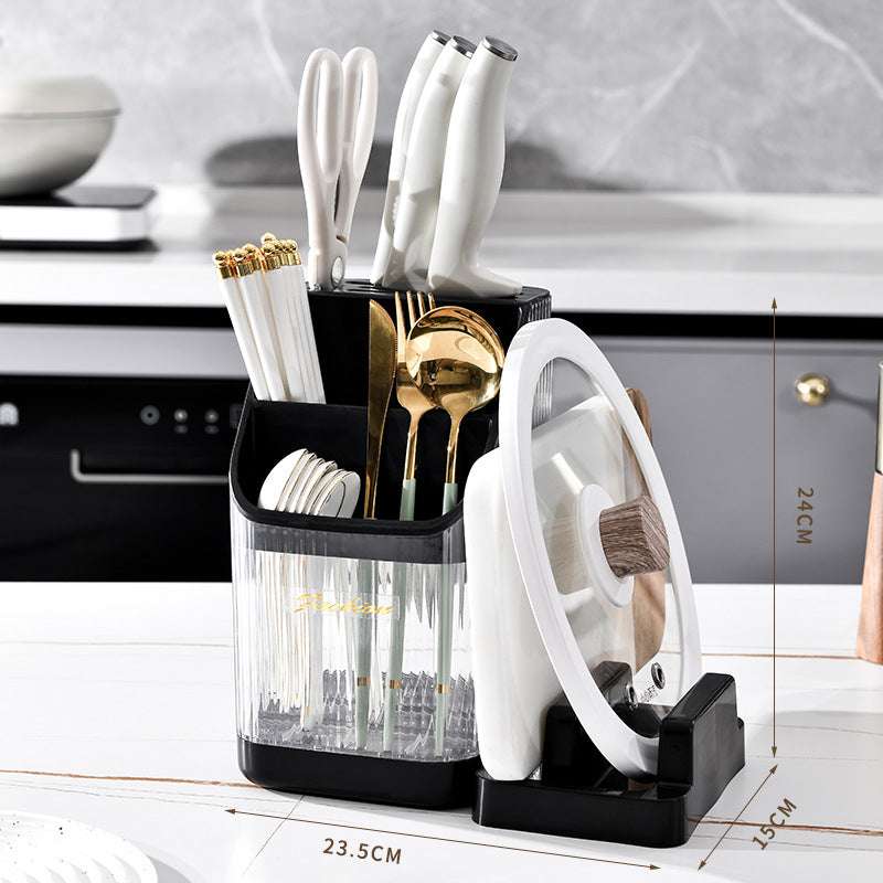 chopsticks holder rack, kitchen shelf organizer, multi-purpose utensil storage - available at Sparq Mart