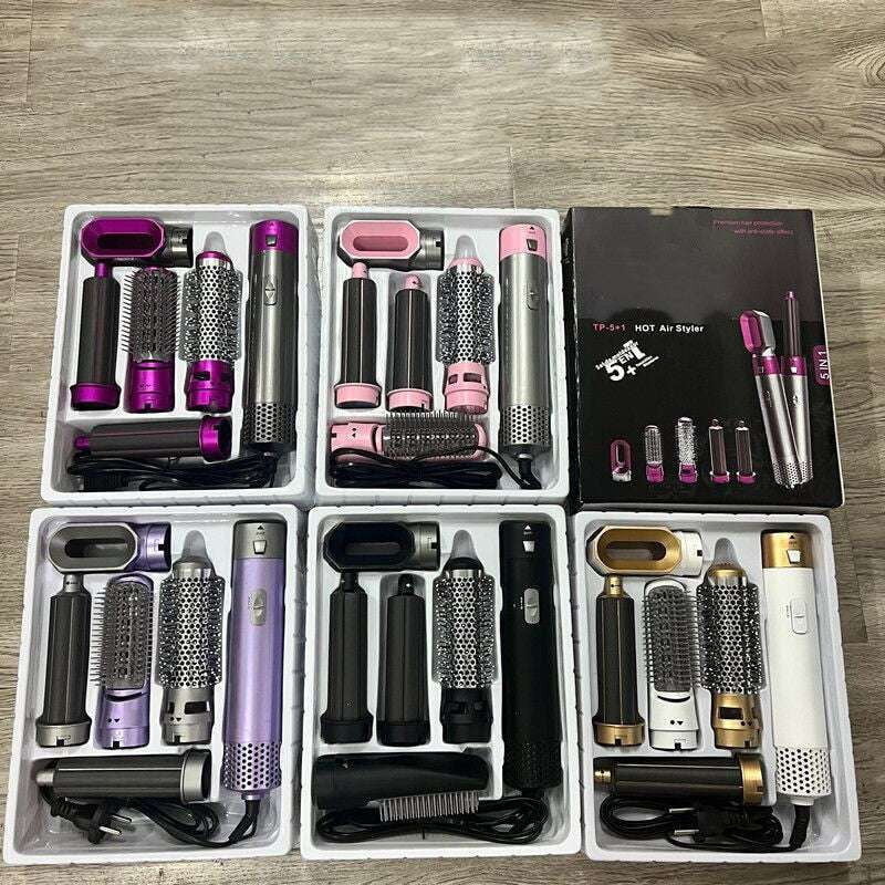 Automatic Hair Curler, Hair Styling Tool, Hot Air Comb - available at Sparq Mart