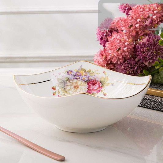 Ceramic Serving Dish, Decorative Salad Bowl, Nordic Salad Bowl - available at Sparq Mart