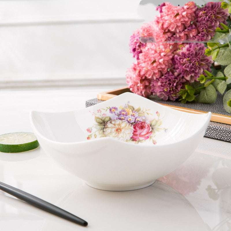 Ceramic Serving Dish, Decorative Salad Bowl, Nordic Salad Bowl - available at Sparq Mart