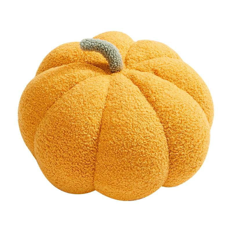 Knitted Yarn, Nordic Pumpkin Round Pillow, Plush Pillow - available at Sparq Mart