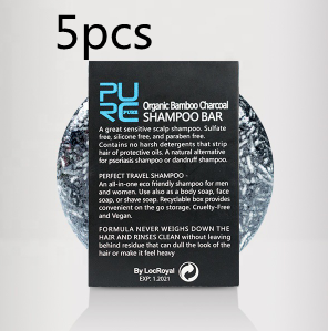 Bamboo Charcoal, Hand-Extracted, Organic Shampoo - available at Sparq Mart