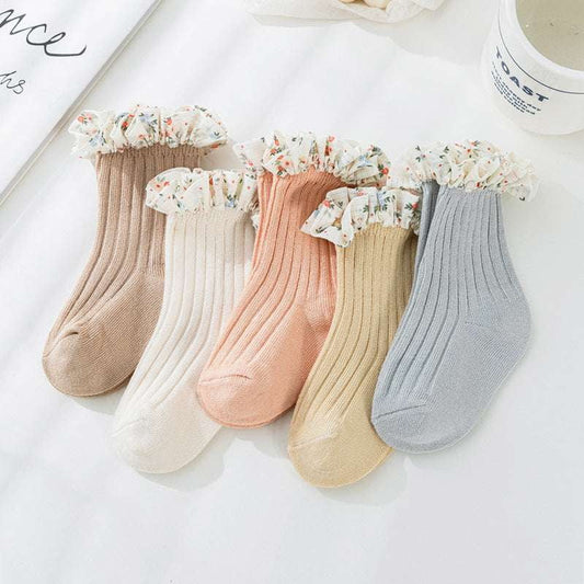 Comfy Baby Footwear, Cute Cotton Socks, Infant Socks Personalized - available at Sparq Mart