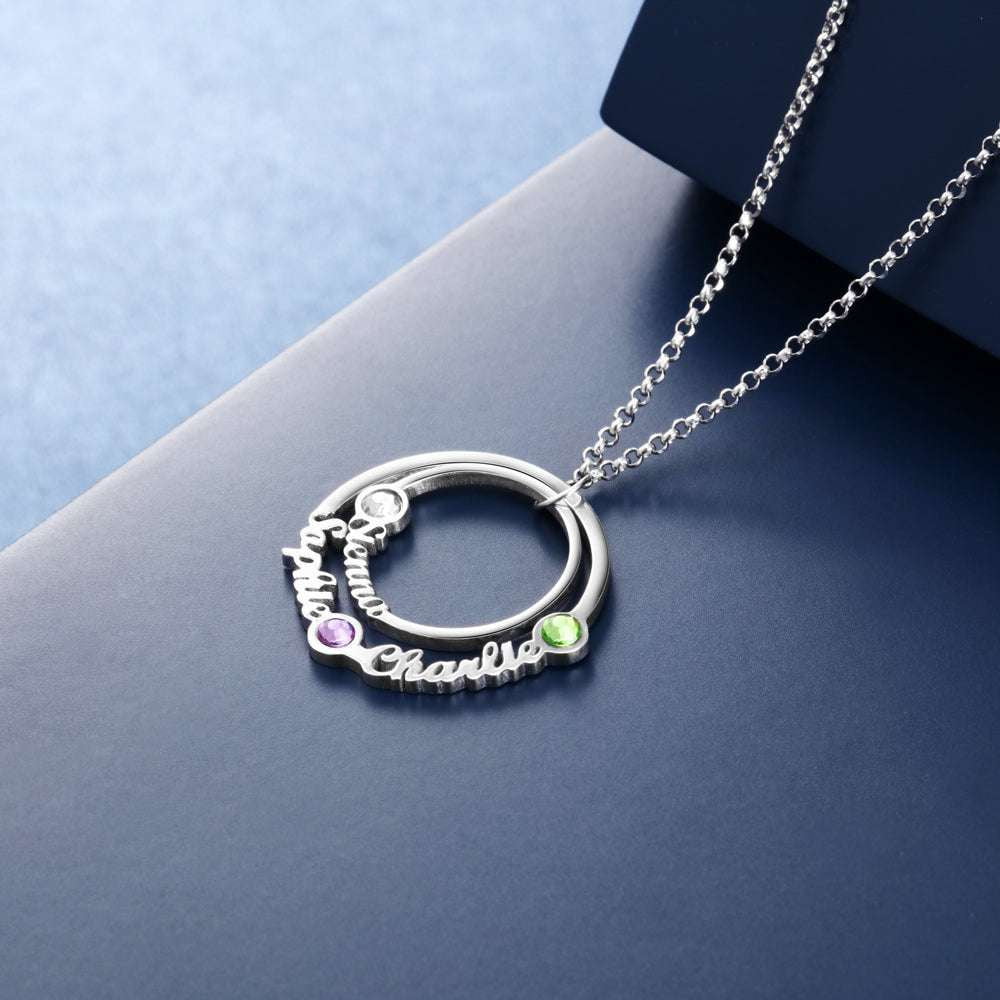 Custom Letter Pendant, Personalized Silver Jewelry, Silver Name Necklace - available at Sparq Mart