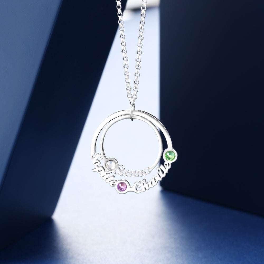 Custom Letter Pendant, Personalized Silver Jewelry, Silver Name Necklace - available at Sparq Mart