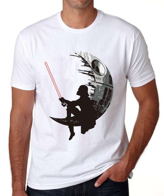 comic print tee, Jedi comic shirt, plus size superhero - available at Sparq Mart