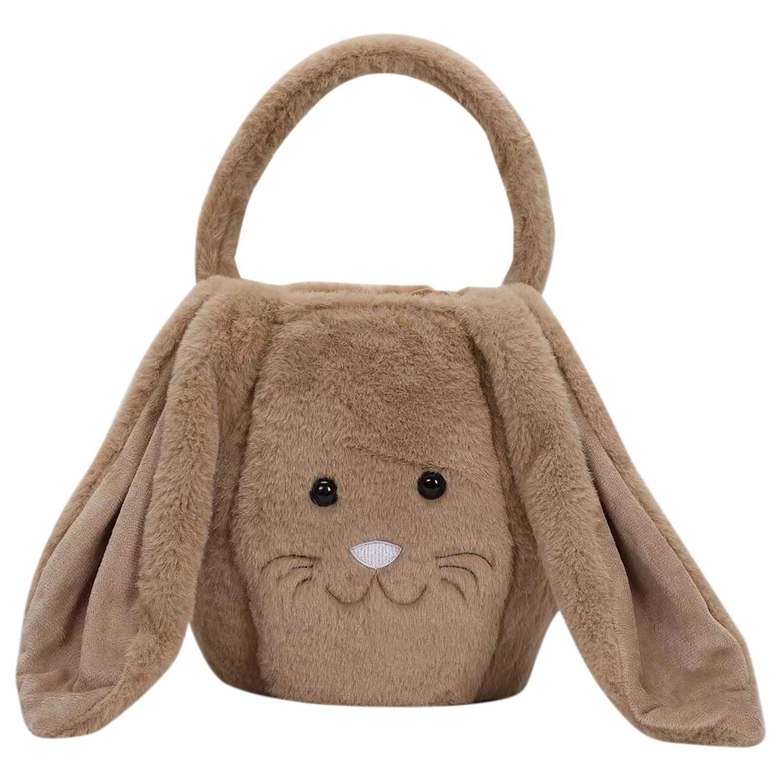 Easter Rabbit Basket, Kids Easter Tote, Plush Gift Basket - available at Sparq Mart