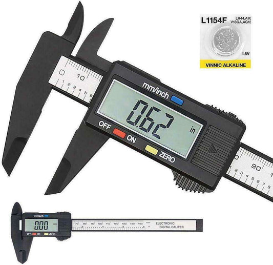 carbon fiber vernier, micrometer ruler 150mm, precision digital caliper - available at Sparq Mart