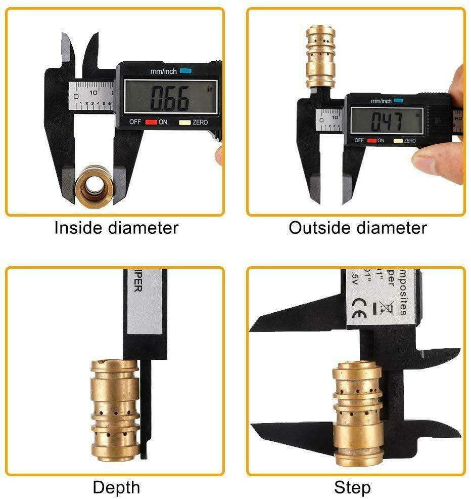 carbon fiber vernier, micrometer ruler 150mm, precision digital caliper - available at Sparq Mart