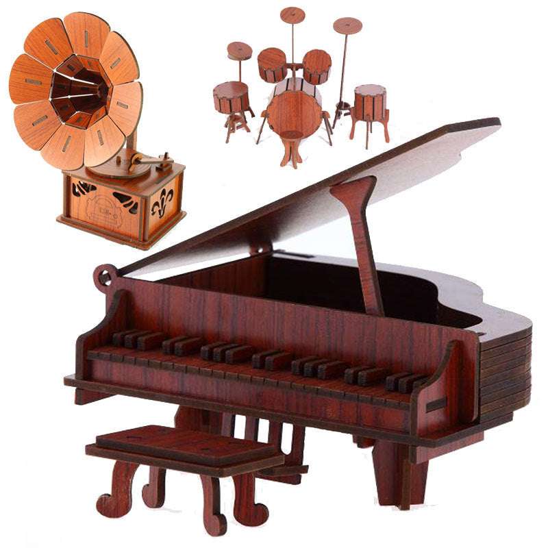 3D Stereo Puzzle, Musical Instrument, Premium Model - available at Sparq Mart