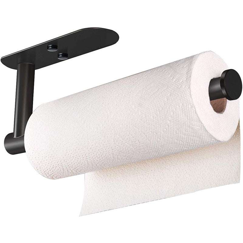 Black Steel Paper Towel Rack, Stainless Steel Cabinet Rack, Wholesale Paper Towel Rack - available at Sparq Mart