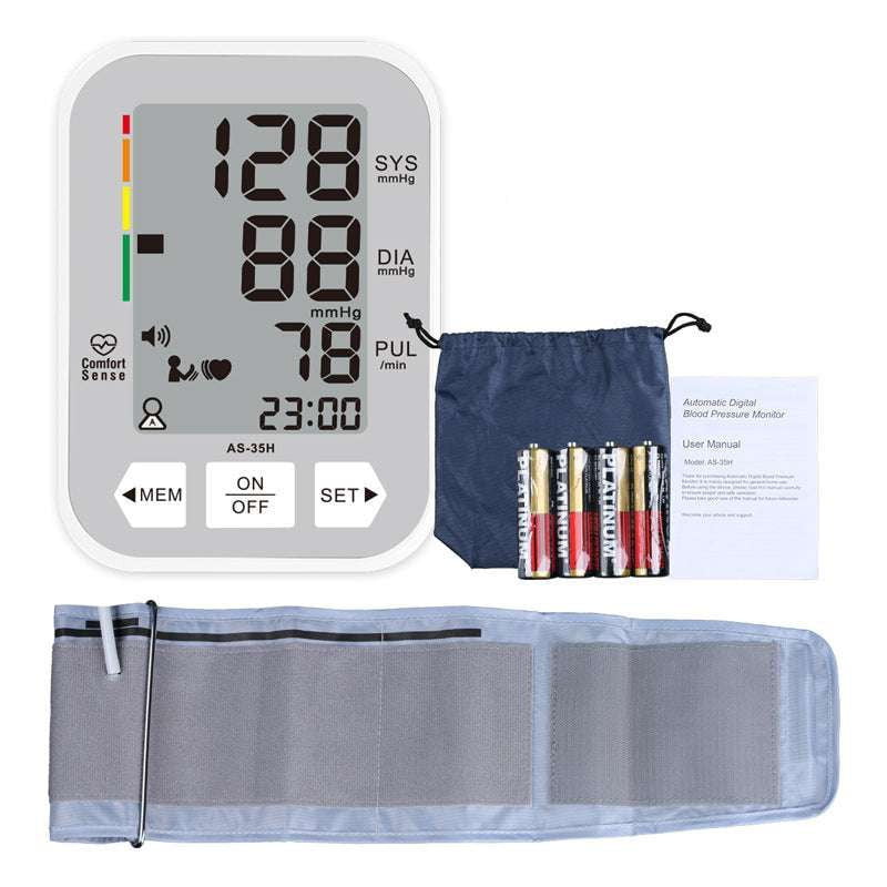 Accurate Blood Monitor, Arm Pressure Cuff, Easy-Use Sphygmomanometer - available at Sparq Mart