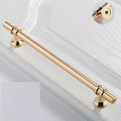 Black Cabinet Handles, Gold Wardrobe Pulls, Stylish Home Hardware - available at Sparq Mart