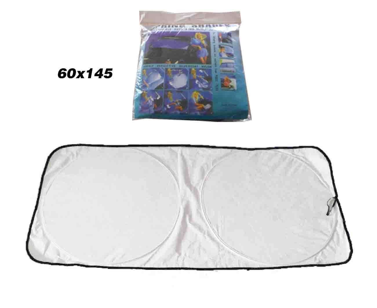 Car Sunshade Cover, Durable Sunshade Protector, Silver-coated Snow Shield - available at Sparq Mart