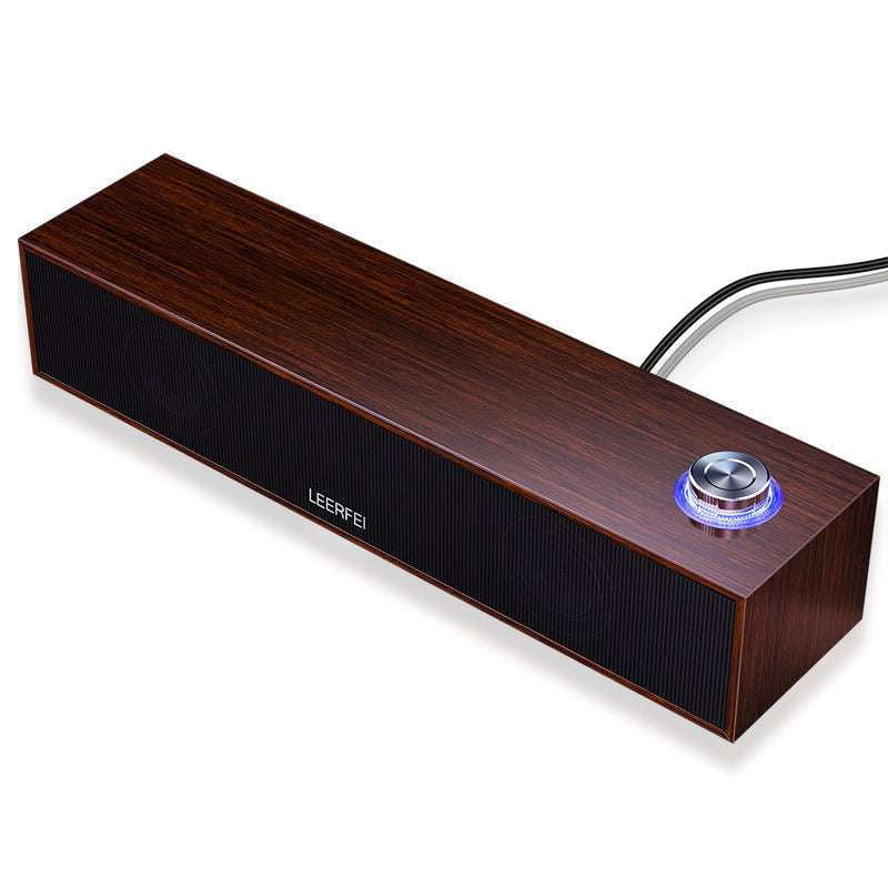 desktop bluetooth speaker, usb powered speaker, wooden bluetooth speaker - available at Sparq Mart