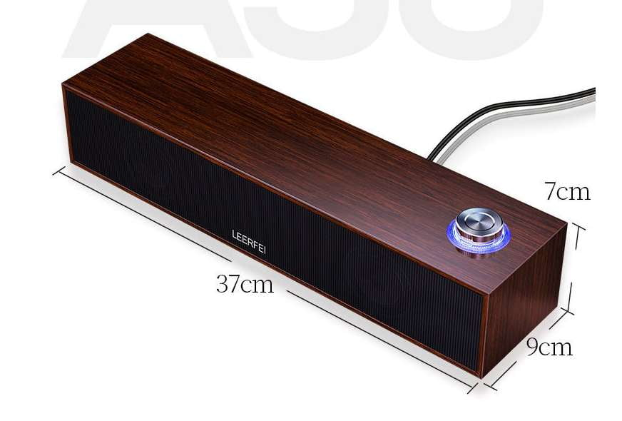 desktop bluetooth speaker, usb powered speaker, wooden bluetooth speaker - available at Sparq Mart