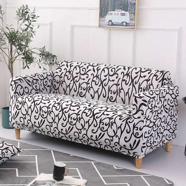 Elastic Sofa Cover, Premium Protection, Sofa Slipcover - available at Sparq Mart