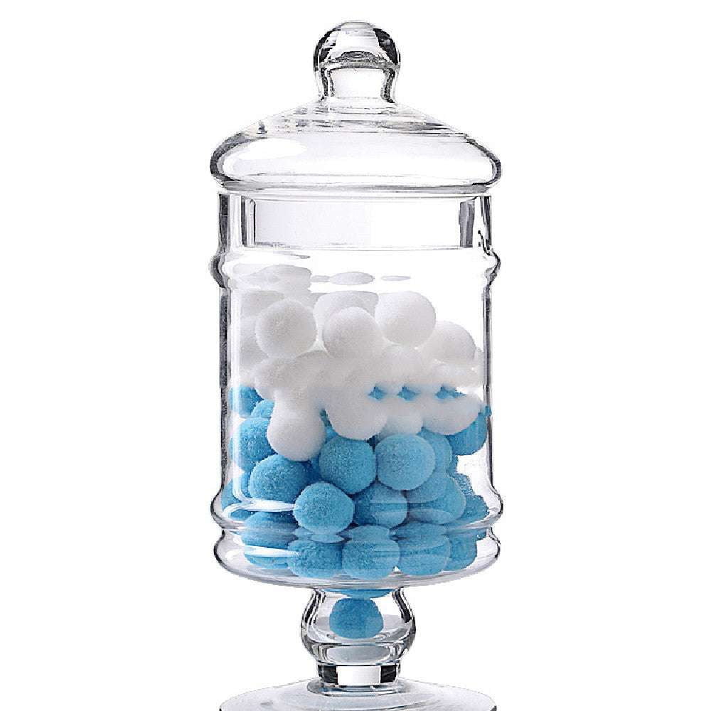 European sugar can, glass sugar canister, transparent sugar container - available at Sparq Mart