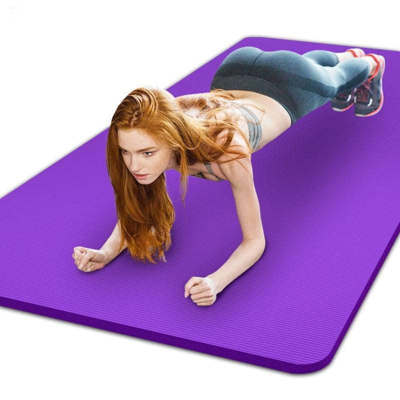 Durable Fitness Mat, Eco-friendly Exercise Mat, Female Yoga Mat - available at Sparq Mart