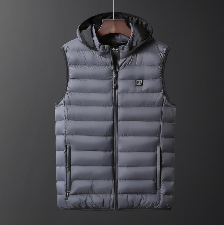 Double Heating Vest, Heated Cotton Vest, Wholesale Heating Vest - available at Sparq Mart