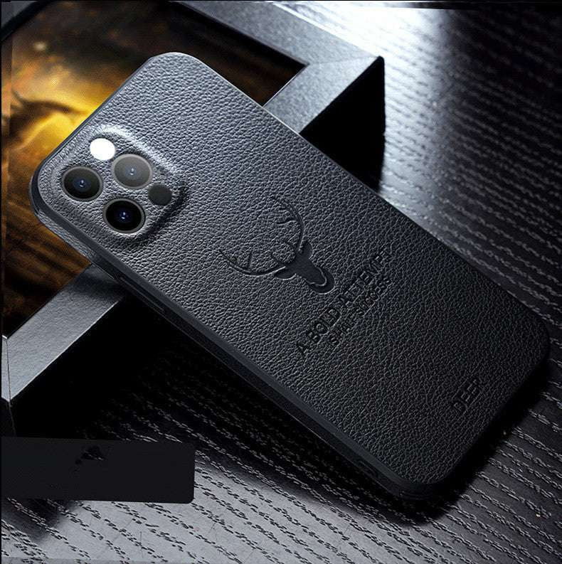 anti-drop lens guard, iPhone lens protection, leather grain cover - available at Sparq Mart