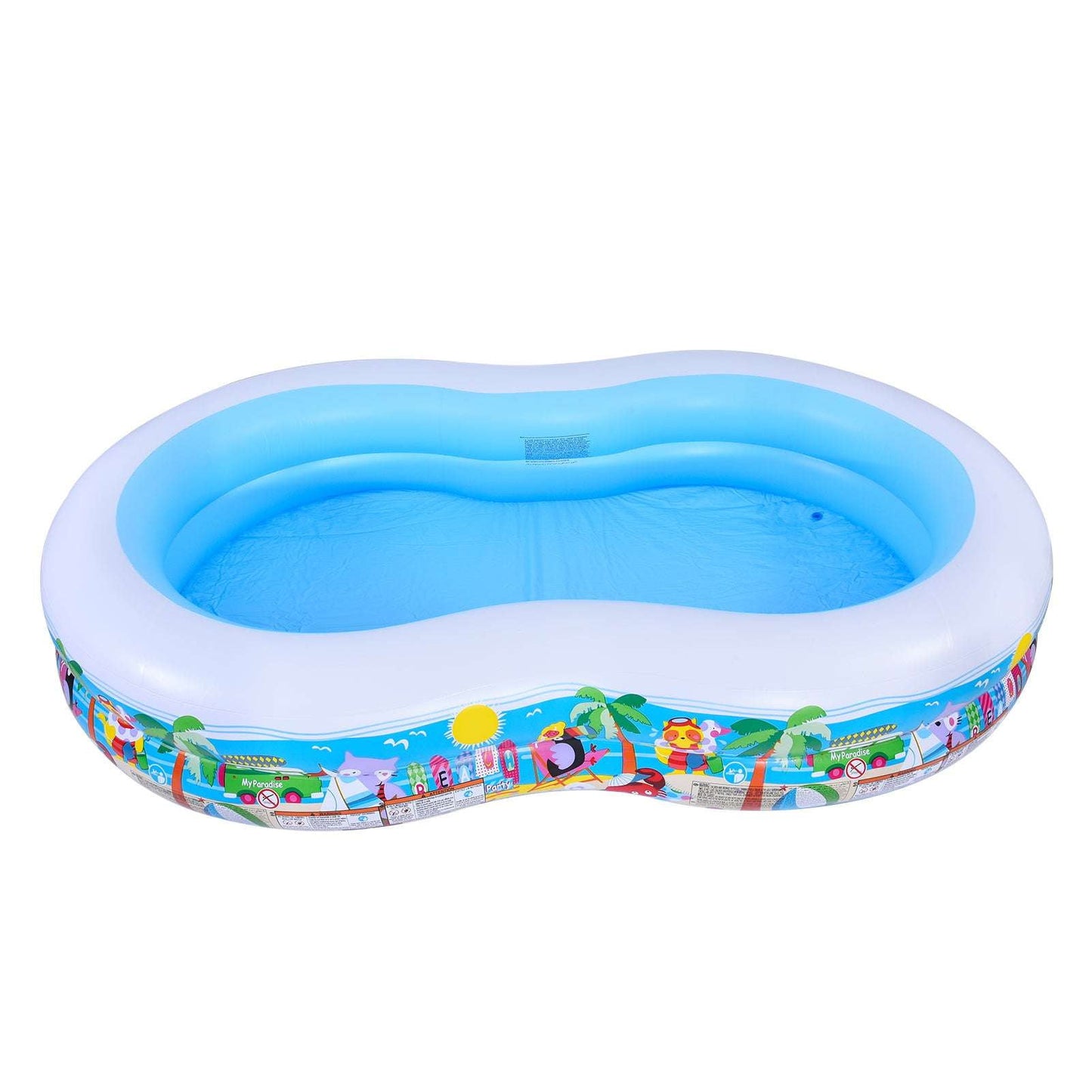 Family Fun Pool, Kids Inflatable Pool, Safe PVC Pool - available at Sparq Mart